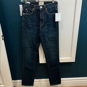 Etica Pierce high rise slim jeans, NWT